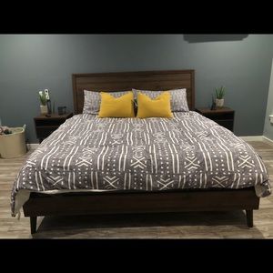 Tribal Duvet cover + 2 tribal king pillow shams